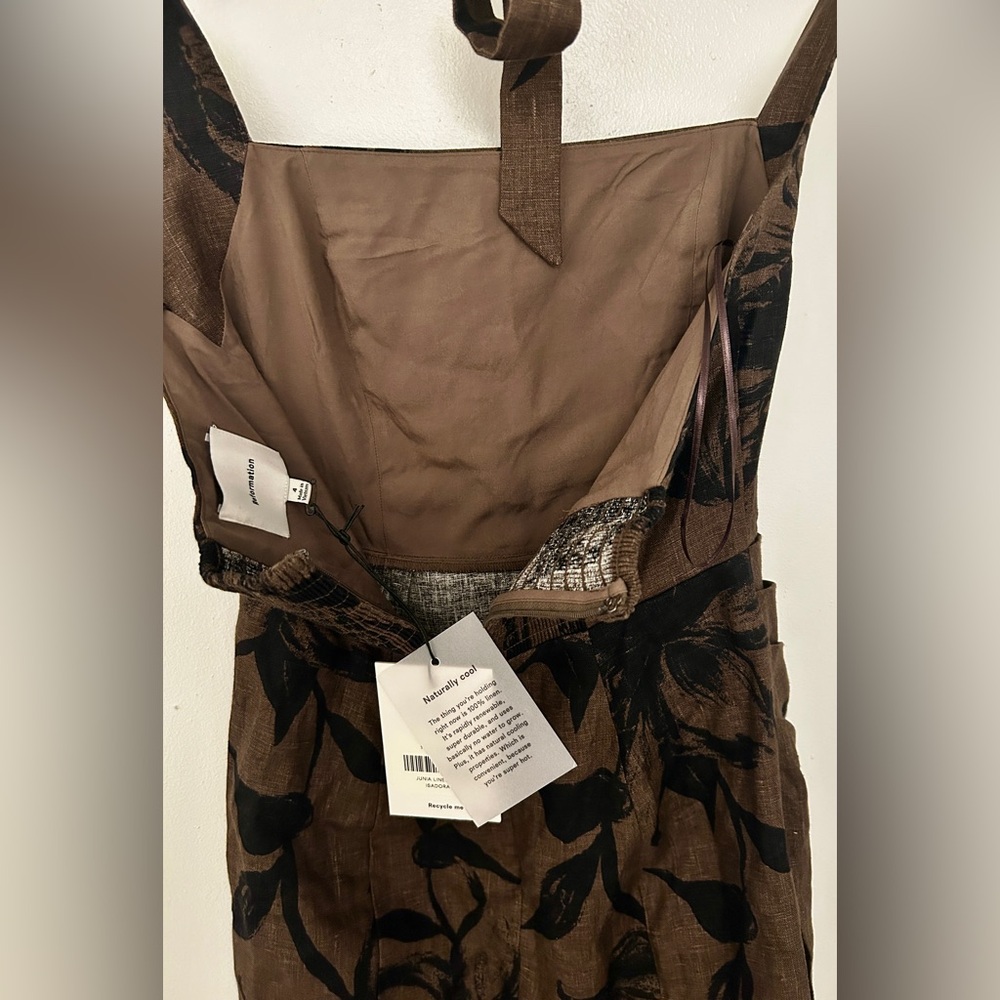 Reformation Junia Linen Halter Dress - Picture 7 of 9